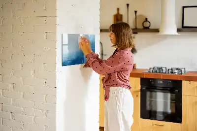 Tablica magnetyczna z pisakiem wzór abstrakcja wody