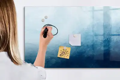 Tablica magnetyczna z pisakiem wzór abstrakcja wody