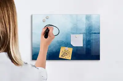 Tablica magnetyczna z pisakiem wzór abstrakcja wody