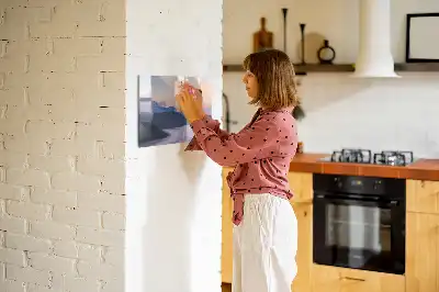 Tablica magnetyczna do pisania z motywem pięknego krajobrazu
