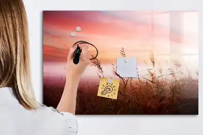 Tablica magnetyczna wzór mglisty poranek