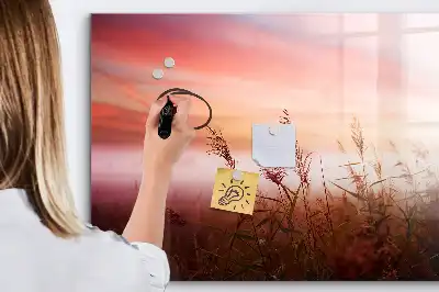 Tablica magnetyczna wzór mglisty poranek