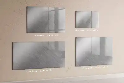 Tablica magnetyczna do pisania w wersji z metalowej ściany