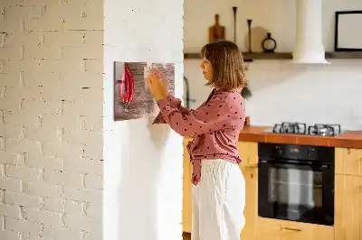 Tablica magnetyczna z pisakiem wzór w papryczki