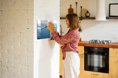 Tablica magnetyczna z pisakiem wzór zbliżenie na wodę