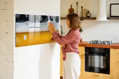 Tablica magnetyczna do pisania w kształcie kufla piwa
