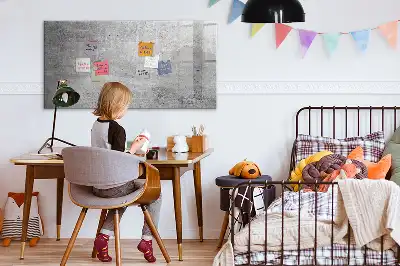 Tablica magnetyczna z pisakiem wersja surowa ściana
