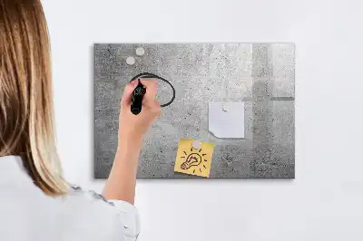 Tablica magnetyczna z pisakiem wersja surowa ściana