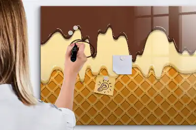 Tablica magnetyczna z pisakiem wzór lody
