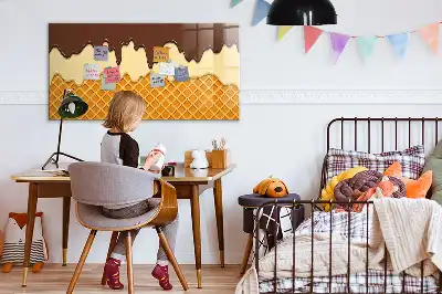 Tablica magnetyczna z pisakiem wzór lody