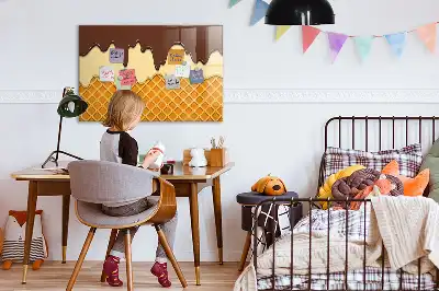 Tablica magnetyczna z pisakiem wzór lody