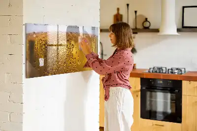 Tablica magnetyczna do pisania z motywem kufla piwa