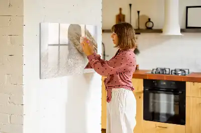 Tablica magnetyczna z pisakiem z mąką