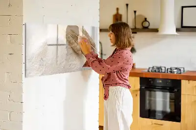 Tablica magnetyczna z pisakiem z mąką
