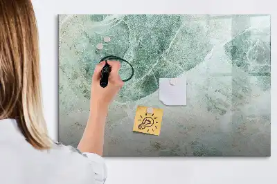Tablica magnetyczna z pisakiem z marmurową powierzchnią