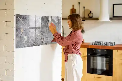 Tablica magnetyczna do pisania z marmurowym wzorem