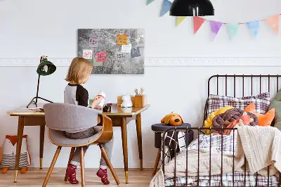 Tablica magnetyczna do pisania z marmurowym wzorem