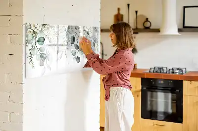 Tablica magnetyczna do pisania z motywem rośliny natury