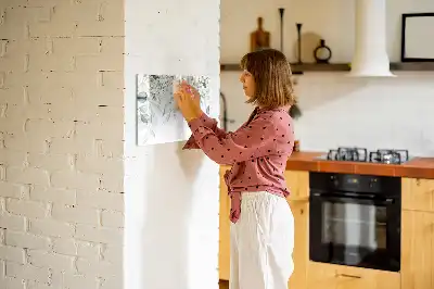 Tablica magnetyczna do pisania z motywem rośliny natury