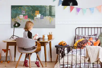 Tablica magnetyczna z pisakiem wzór dekoracyjny