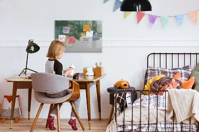 Tablica magnetyczna z pisakiem wzór dekoracyjny