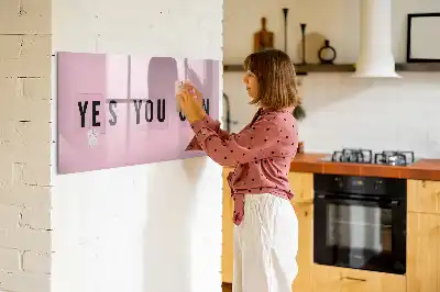 Tablica magnetyczna z pisakiem wersja Tak, potrafisz