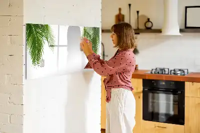 Tablica magnetyczna z pisakiem wzór w liście palmy