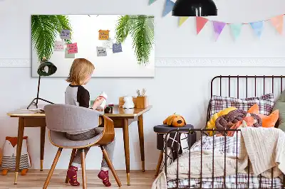 Tablica magnetyczna z pisakiem wzór w liście palmy