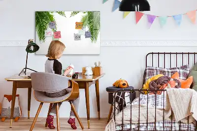 Tablica magnetyczna z pisakiem wzór w liście palmy