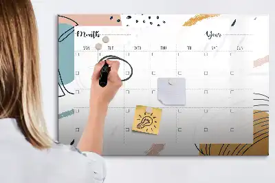 Tablica magnetyczna do pisania organizer biznesowy