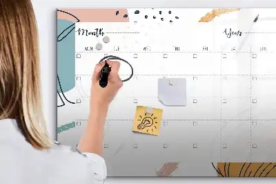 Tablica magnetyczna do pisania organizer biznesowy