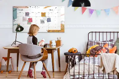 Tablica magnetyczna do pisania organizer biznesowy