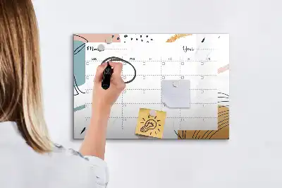 Tablica magnetyczna do pisania organizer biznesowy