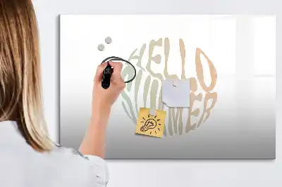 Tablica magnetyczna z pisakiem w wersji Witaj lato