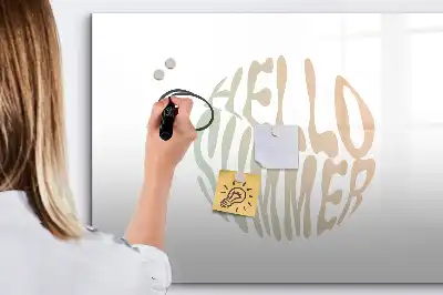 Tablica magnetyczna z pisakiem w wersji Witaj lato