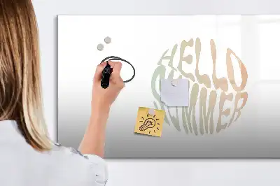 Tablica magnetyczna z pisakiem w wersji Witaj lato