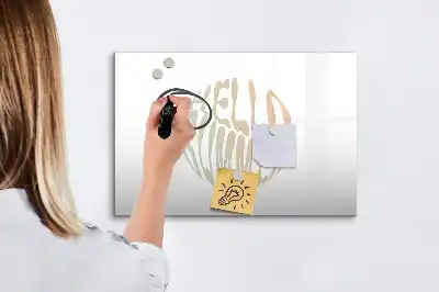 Tablica magnetyczna z pisakiem w wersji Witaj lato