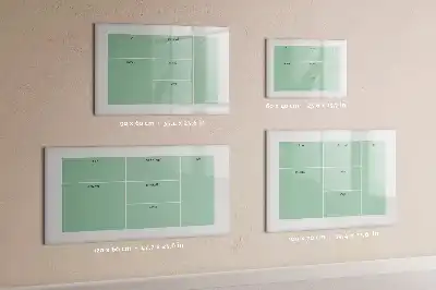 Tablica magnetyczna z pisakiem organizer biurowy