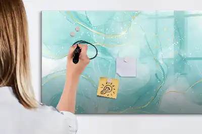 Tablica magnetyczna z wzorem abstrakcji marmuru