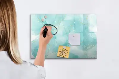 Tablica magnetyczna z wzorem abstrakcji marmuru