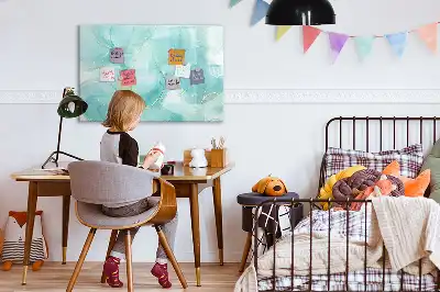 Tablica magnetyczna z wzorem abstrakcji marmuru