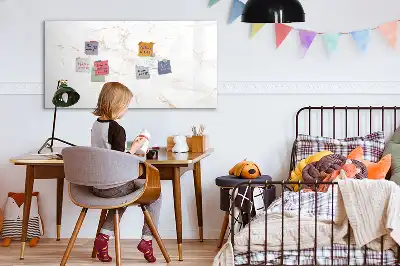 Tablica magnetyczna do pisania wzór elegancki marmur