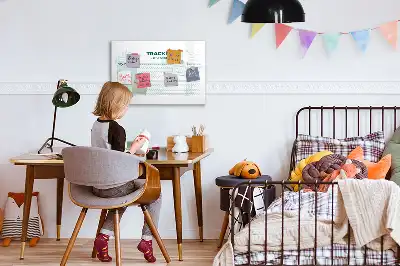 Planer nawyków magnetyczna tablica do pisania
