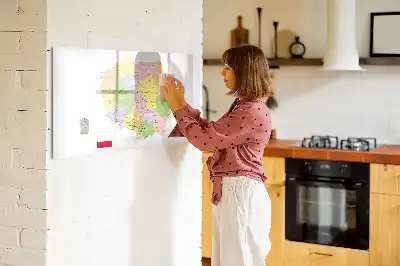 Mapa Polski tablica magnetyczna do pisania