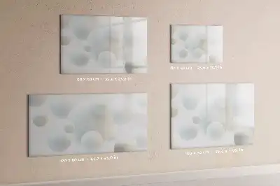 Tablica magnetyczna z pisakiem wzór abstrakcja kul