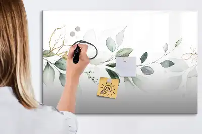 Tablica magnetyczna do pisania wzór abstrakcyjna lista