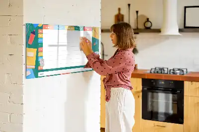 Tablica magnetyczna do pisania plan lekcji