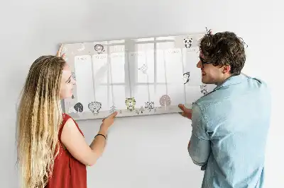 Tablica magnetyczna do pisania plan tygodnia