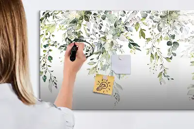 Tablica magnetyczna z pisakiem wzór kwitnąca natura