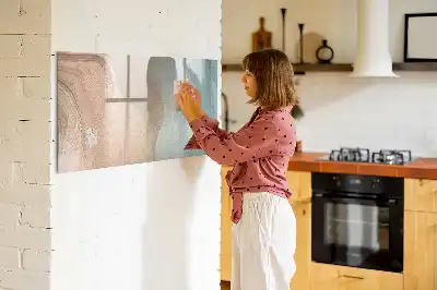 Tablica magnetyczna do pisania wzór abstrakcji fali